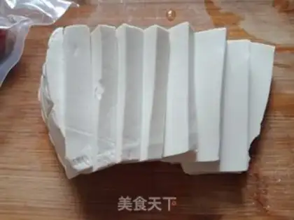 Make Weenie tofu step 1