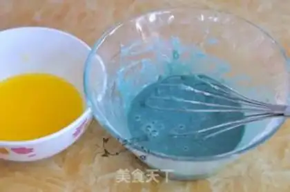 Make Blue Madeleine step 5