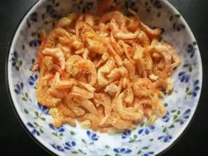 Make Garlic shrimp dry step 2