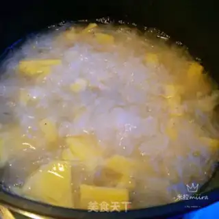 Make Pineapple silver ear soup step 7