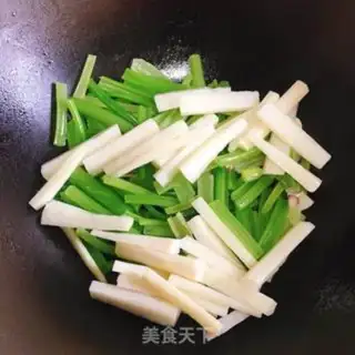 Make Celery Mountain step 6