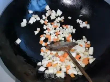 Make The curry rice step 3
