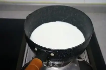 Make Mango pudding step 2