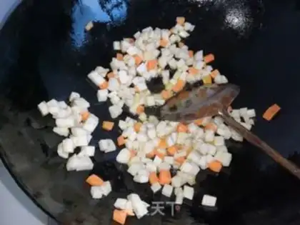 Make The curry rice step 4