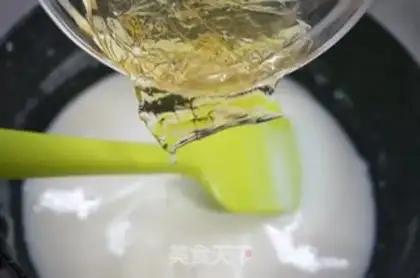 Make Mango pudding step 3