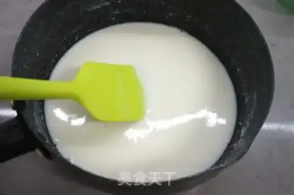 Make Mango pudding step 4