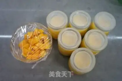 Make Mango pudding step 8