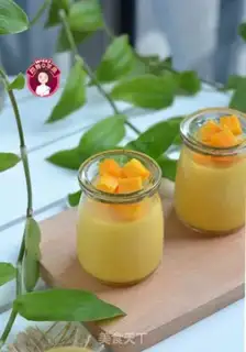 Make Mango pudding step 9