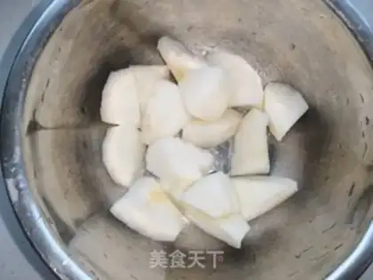 Make The silver-eared pear soup step 4