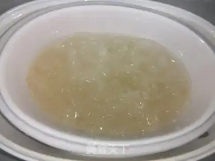 Make The silver-eared pear soup step 5