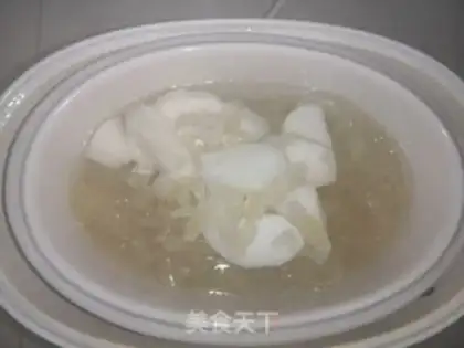 Make The silver-eared pear soup step 6
