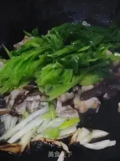 Make Mushroom greens step 4