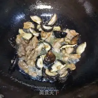 Make Fries of mushrooms and beans step 6