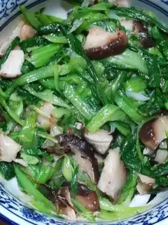 Make Mushroom greens step 5