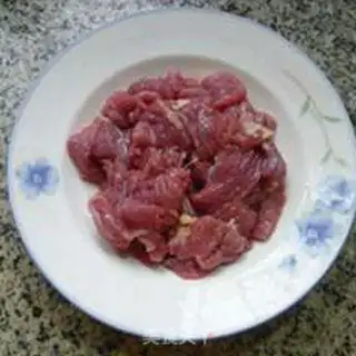 Make Soybeans with white roast beef step 1