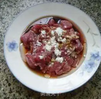 Make Soybeans with white roast beef step 3