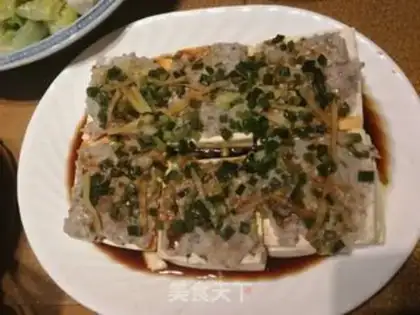 Make Squid meat evaporates tofu step 3