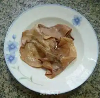Make Squids fried the beans step 1