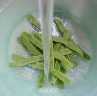 Make Squids fried the beans step 2