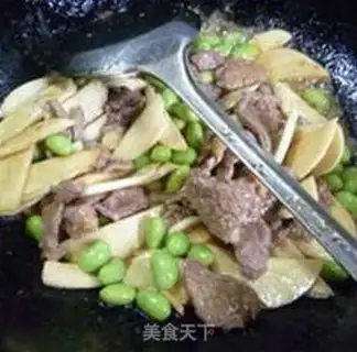 Make Soybeans with white roast beef step 11