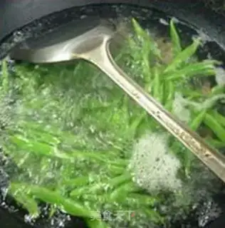 Make Squids fried the beans step 5