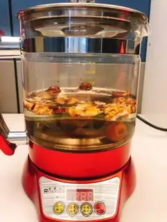 Make Cinnamon tea pecan step 1