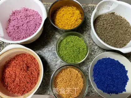 Make Rainbow rice step 16