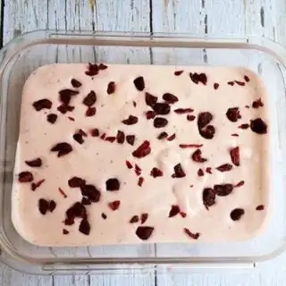 Make Strawberry ice cream step 14