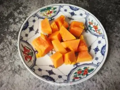 Make Grandma Banana Pumpkin step 1