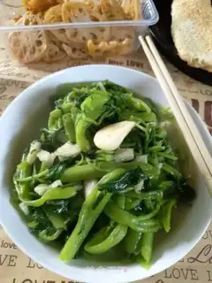 Make Garlic cabbage step 5