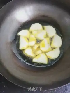 Make A thousand-page tofu ham fan step 2