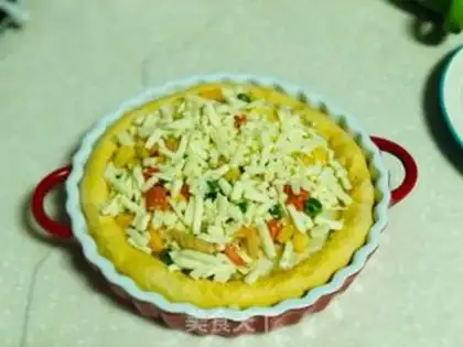 Make Drian shrimp pizza step 17