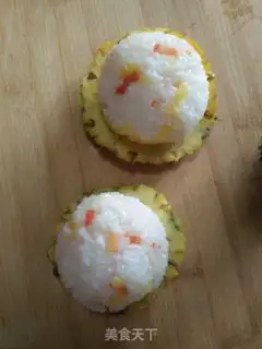 Make Pineapple rice step 9