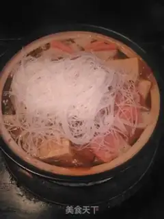 Make A thousand-page tofu ham fan step 12