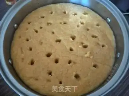 Make Old-fashioned coarse-food cake step 5