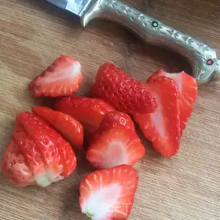 Make Strawberry yogurt muffin step 6