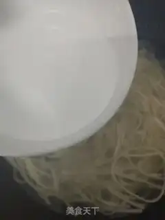 Make Boiled tofu noodles step 1