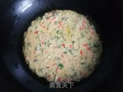 Make Maran head egg pancakes step 5