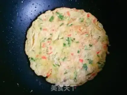 Make Maran head egg pancakes step 6