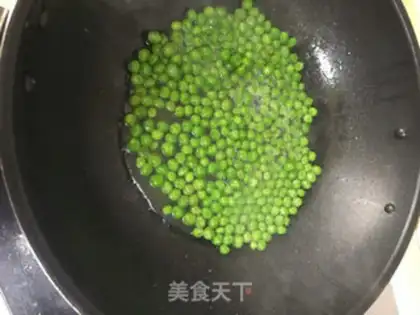 Make Peas and pineapple and shrimp step 3
