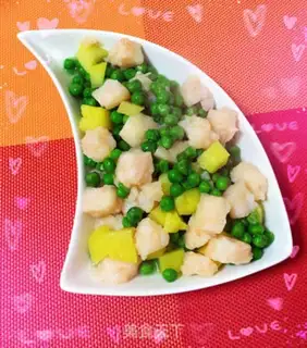 Make Peas and pineapple and shrimp step 7