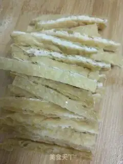 Make The tofu bars melted eggs step 1