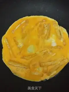 Make The tofu bars melted eggs step 4