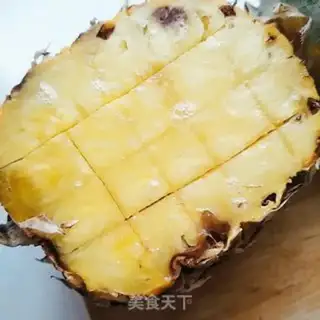 Make Chicken chest pineapple step 2