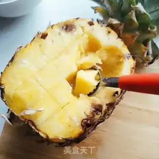 Make Chicken chest pineapple step 3