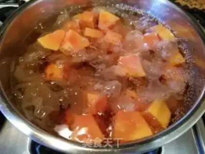 Make Chelsea papaya step 4