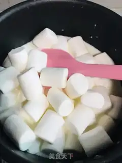 Make Cotton candy banana ice cream step 3