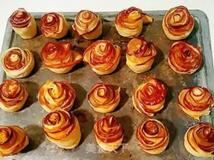 Make Rose apple pie step 16