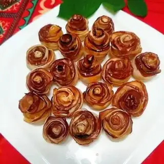Make Rose apple pie step 19