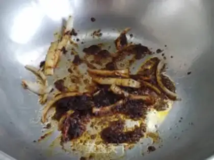 Make Curry gravy step 3